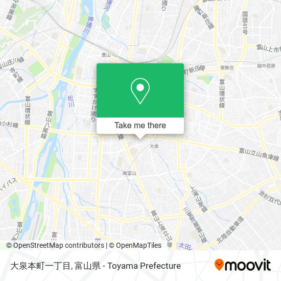 大泉本町一丁目 map