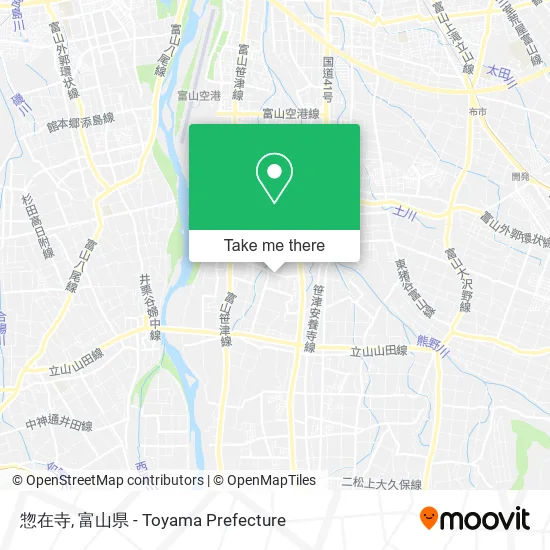 惣在寺 map