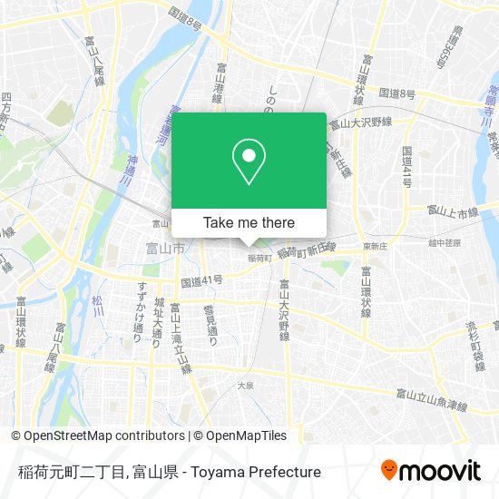 稲荷元町二丁目 map