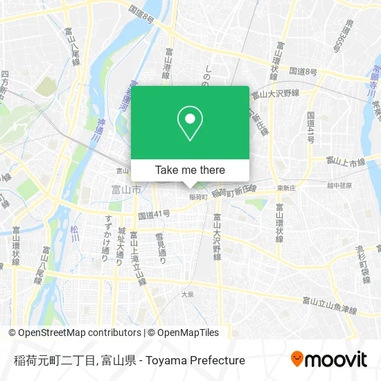 稲荷元町二丁目 map