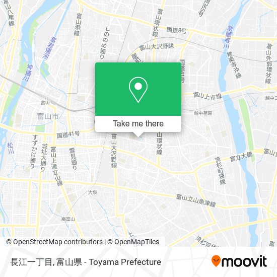 長江一丁目 map