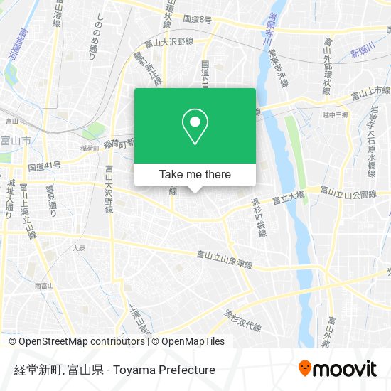 経堂新町 map