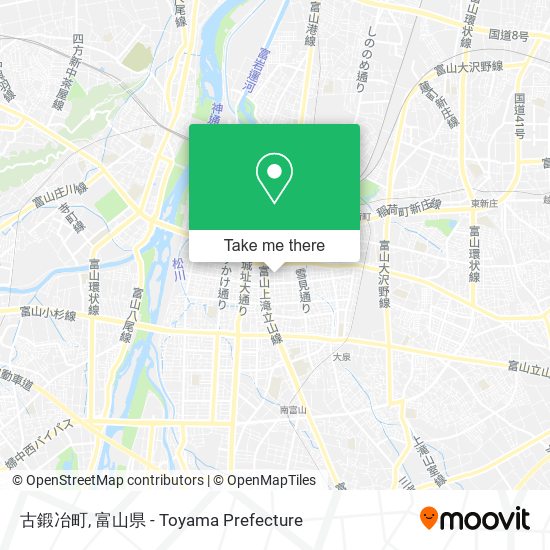 古鍛冶町 map