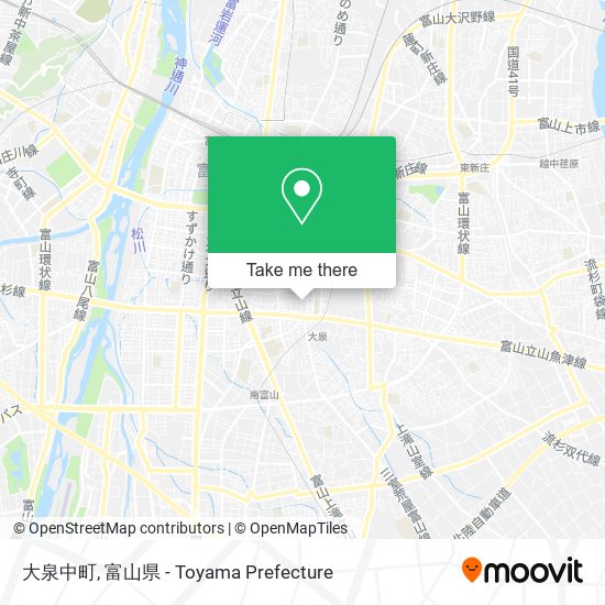 大泉中町 map