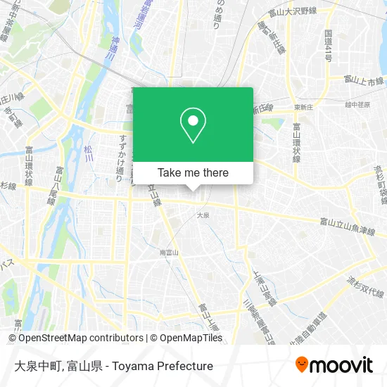 大泉中町 map