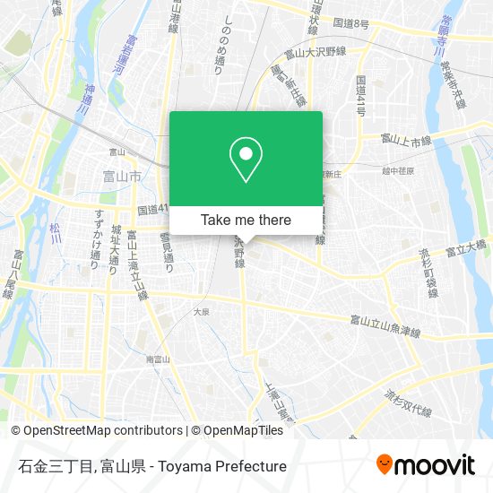 石金三丁目 map