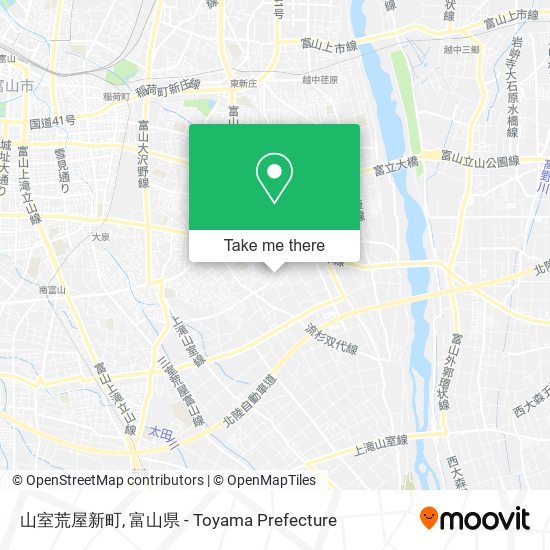 山室荒屋新町 map