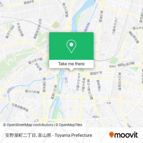 安野屋町二丁目 map