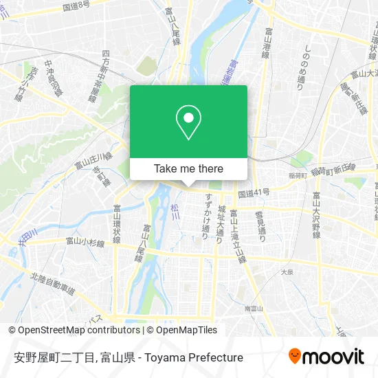 安野屋町二丁目 map