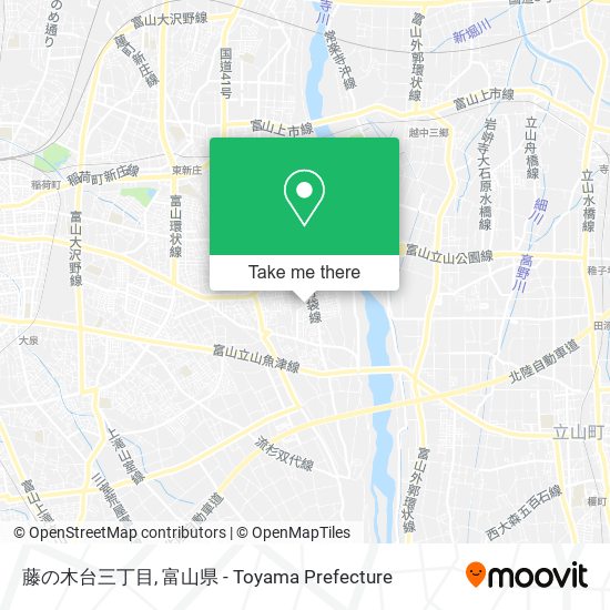 藤の木台三丁目 map