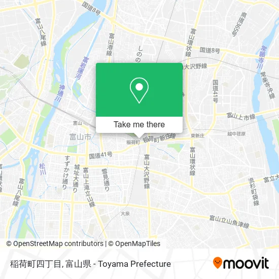 稲荷町四丁目 map