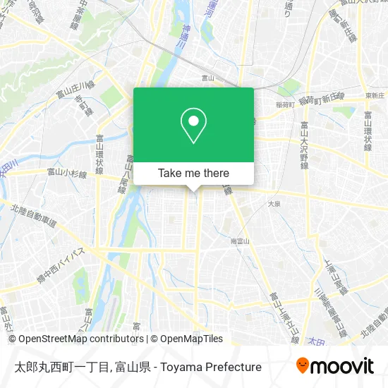 太郎丸西町一丁目 map