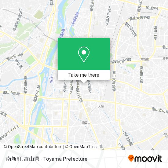 南新町 map