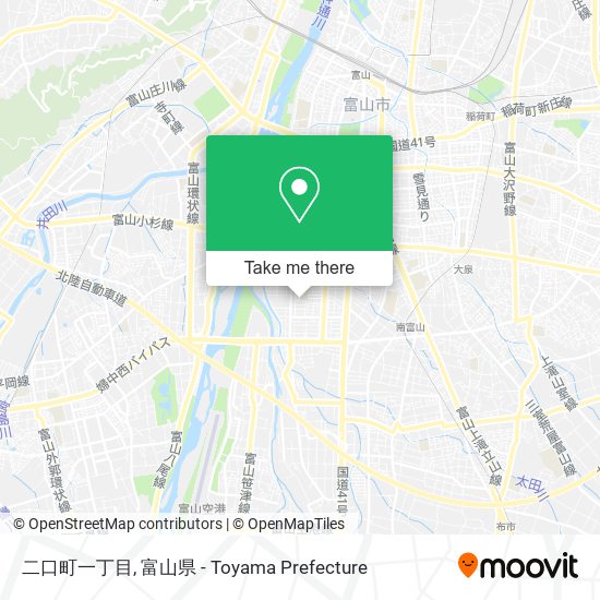 二口町一丁目 map