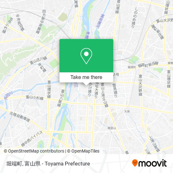 堀端町 map
