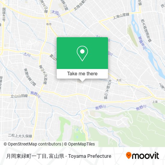 月岡東緑町一丁目 map