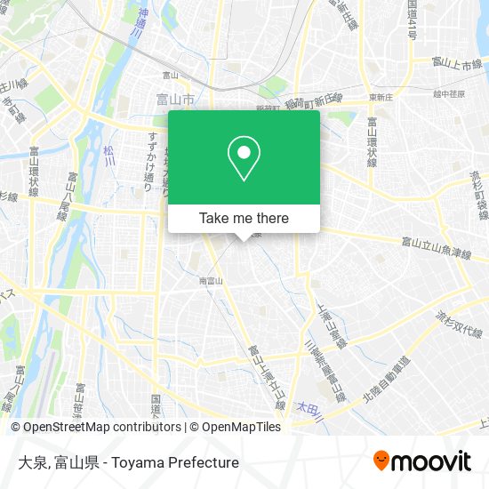 大泉 map