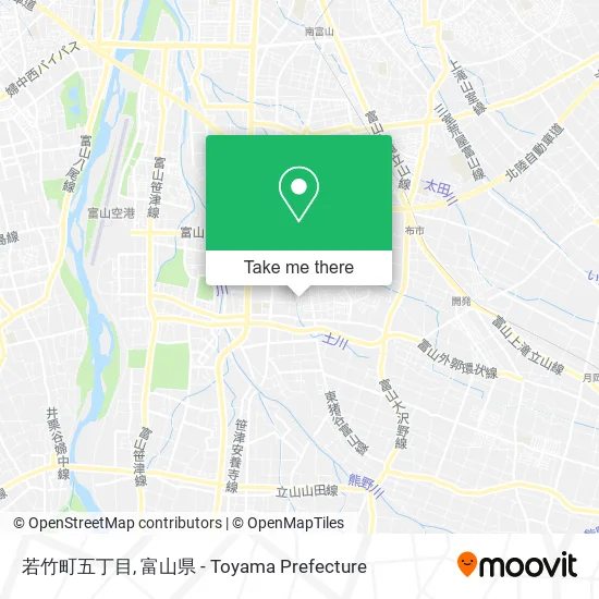 若竹町五丁目 map