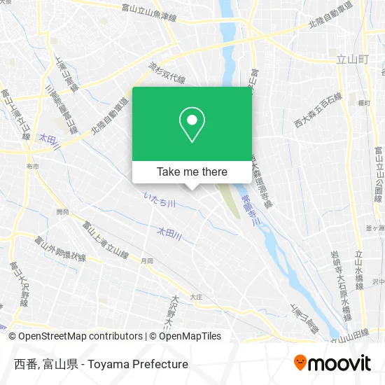 西番 map
