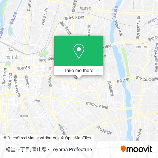 経堂一丁目 map