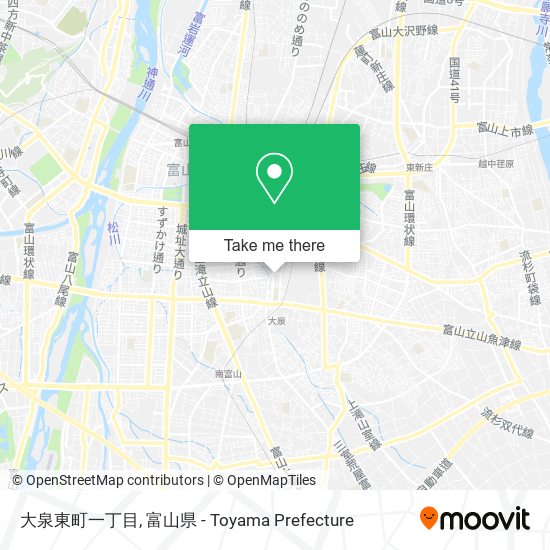 大泉東町一丁目 map