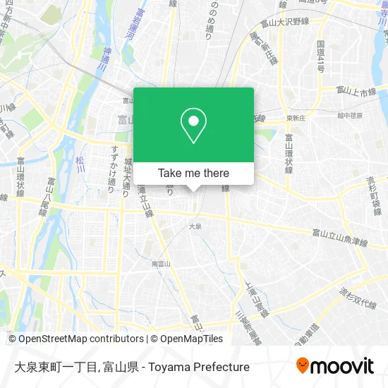 大泉東町一丁目 map