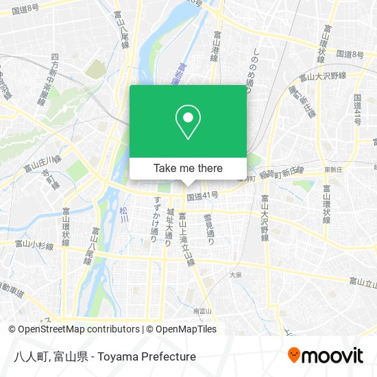 八人町 map