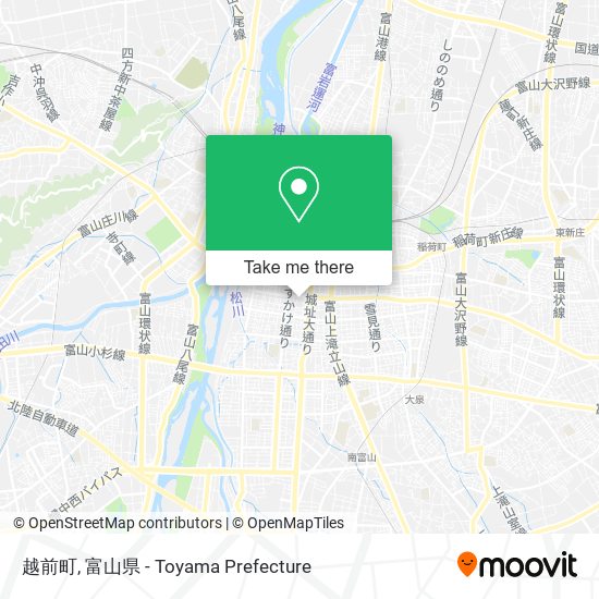 越前町 map