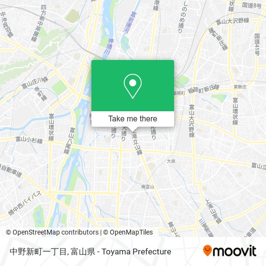 中野新町一丁目 map