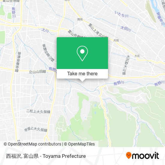 西福沢 map