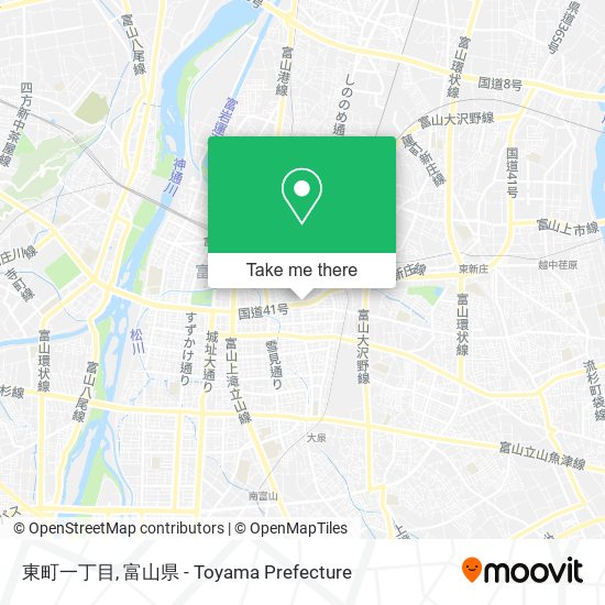 東町一丁目 map