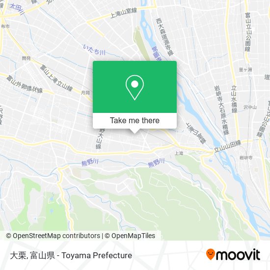 大栗 map