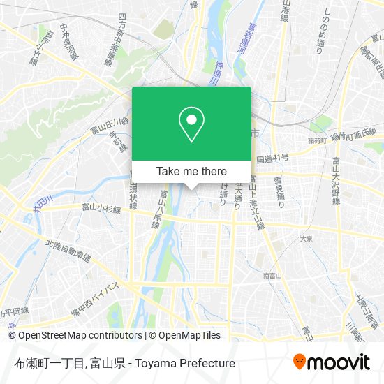 布瀬町一丁目 map
