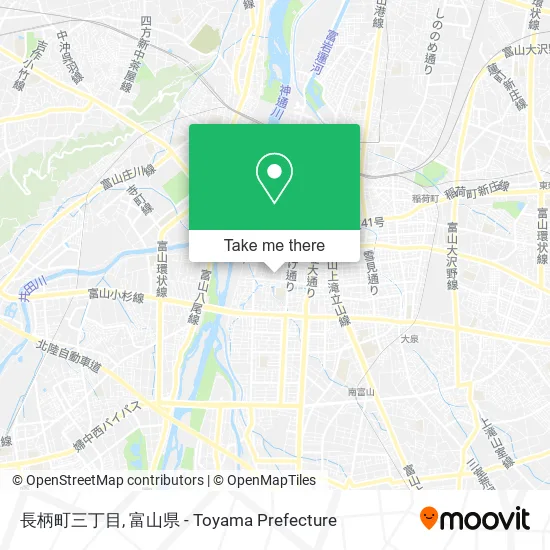 長柄町三丁目 map