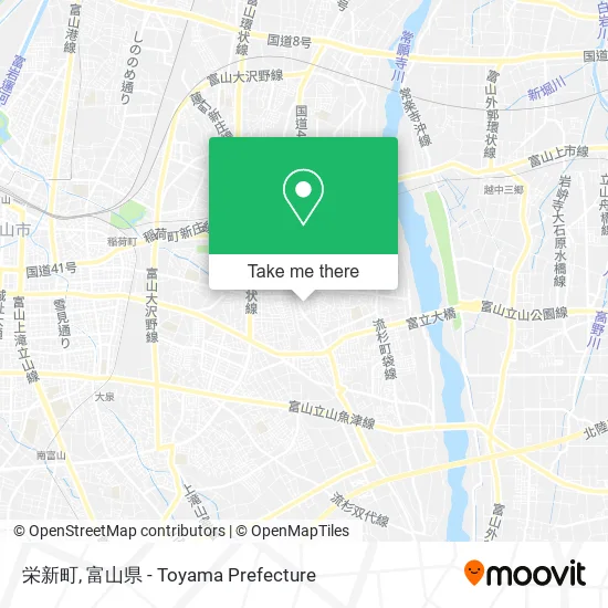 栄新町 map