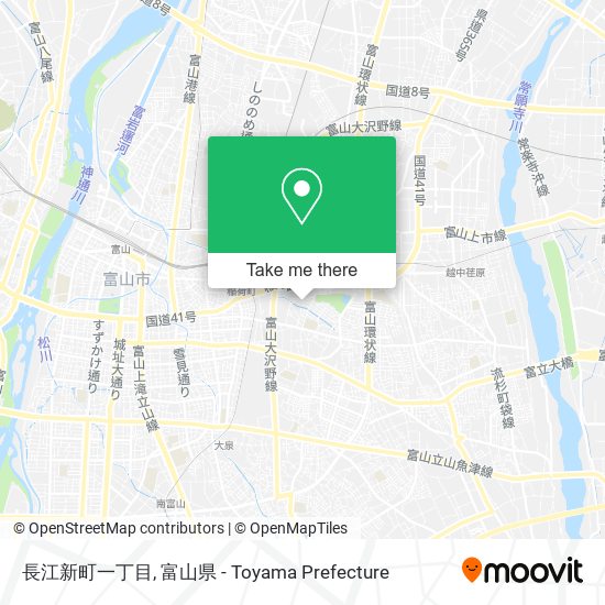 長江新町一丁目 map