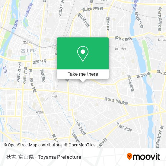 秋吉 map