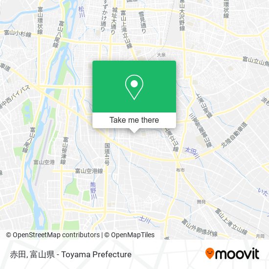 赤田 map