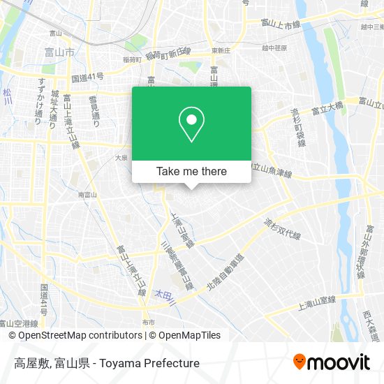 高屋敷 map