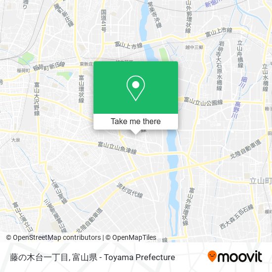 藤の木台一丁目 map