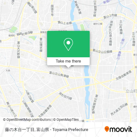 藤の木台一丁目 map