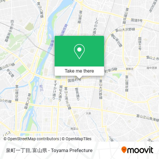 泉町一丁目 map