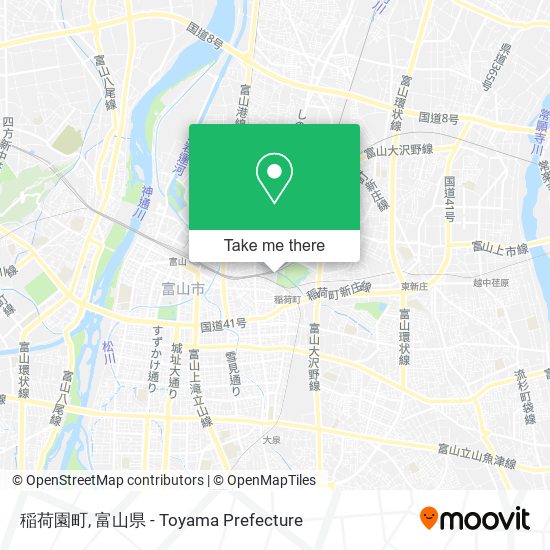 稲荷園町 map