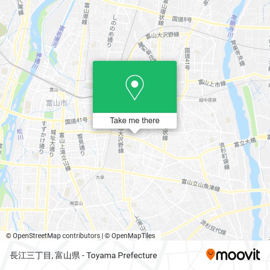 長江三丁目 map