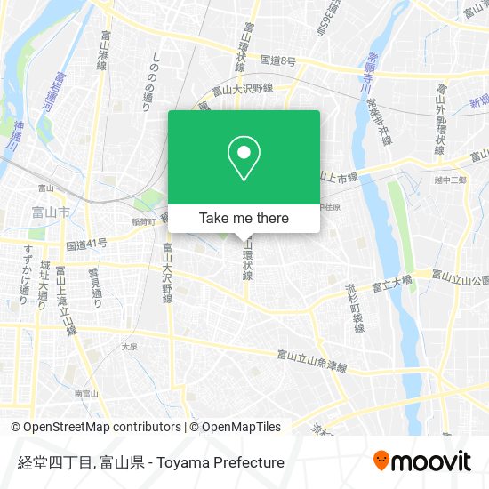 経堂四丁目 map