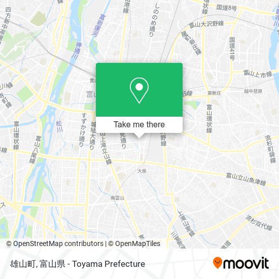 雄山町 map