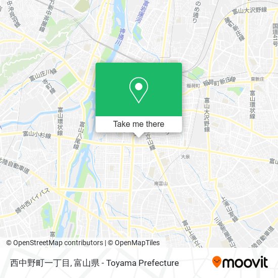 西中野町一丁目 map