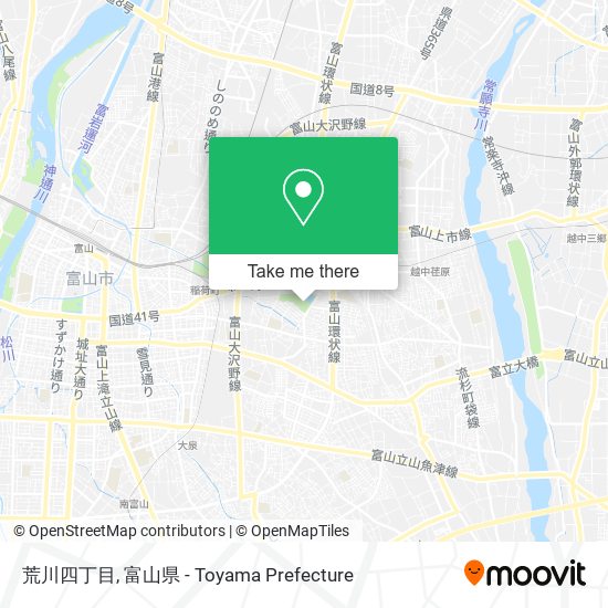 荒川四丁目 map