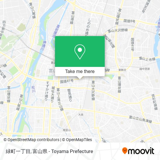 緑町一丁目 map