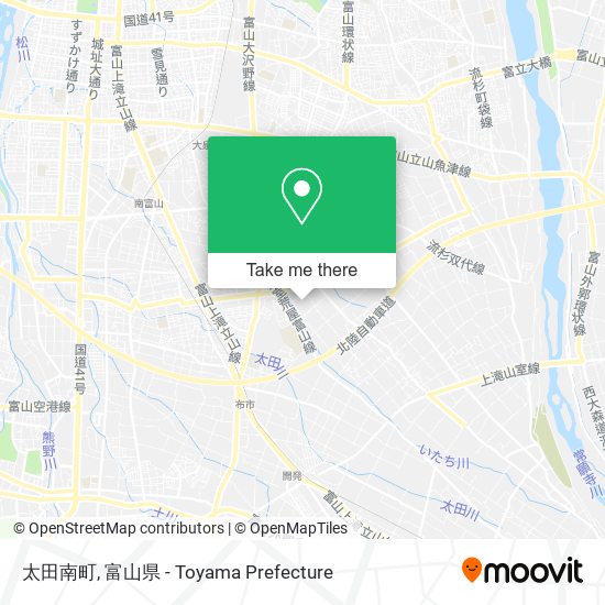 太田南町 map